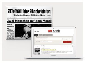 WN-Archiv, Historische Zeitungsausgaben