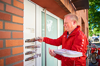 Aschendorff Logistik, Zustellung Tageszeitung